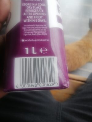 DISTELL LIQUIFRUIT RED GRAPE 1L